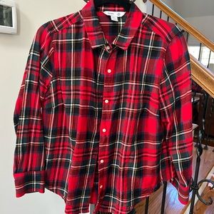 Women’s old navy flannel shirt